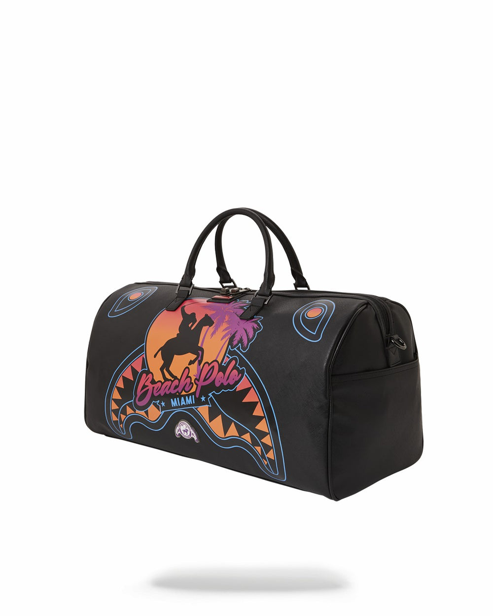 MIAMI BEACH POLO COLLAB DUFFLE (BLACK) | Sprayground Savings