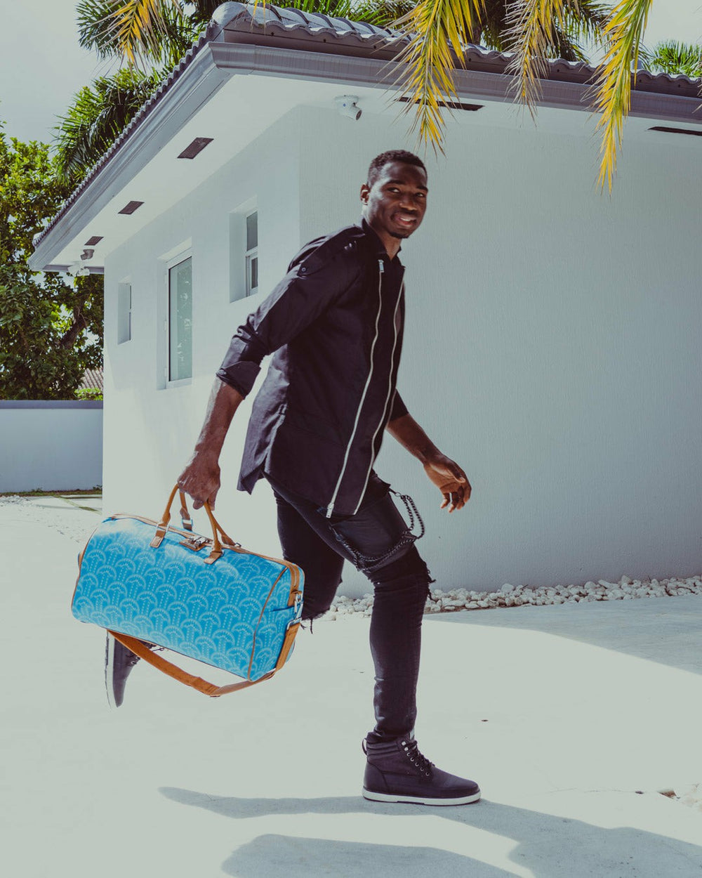 ILLUCHAINS TURQ DUFFLE | Sprayground Exclusive Deal