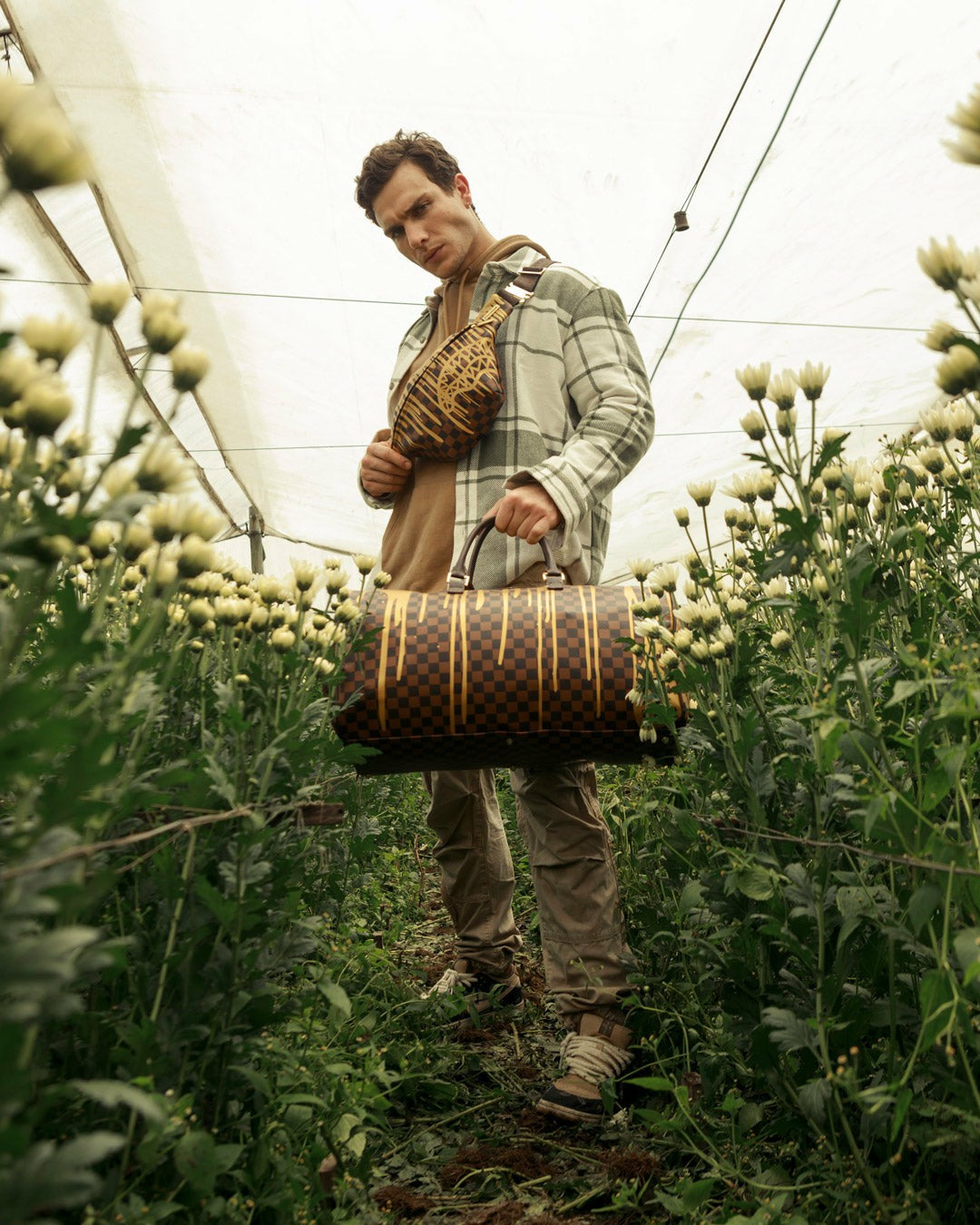 PARIS PAINT EMPEROR DUFFLE | Sprayground Limited Offer
