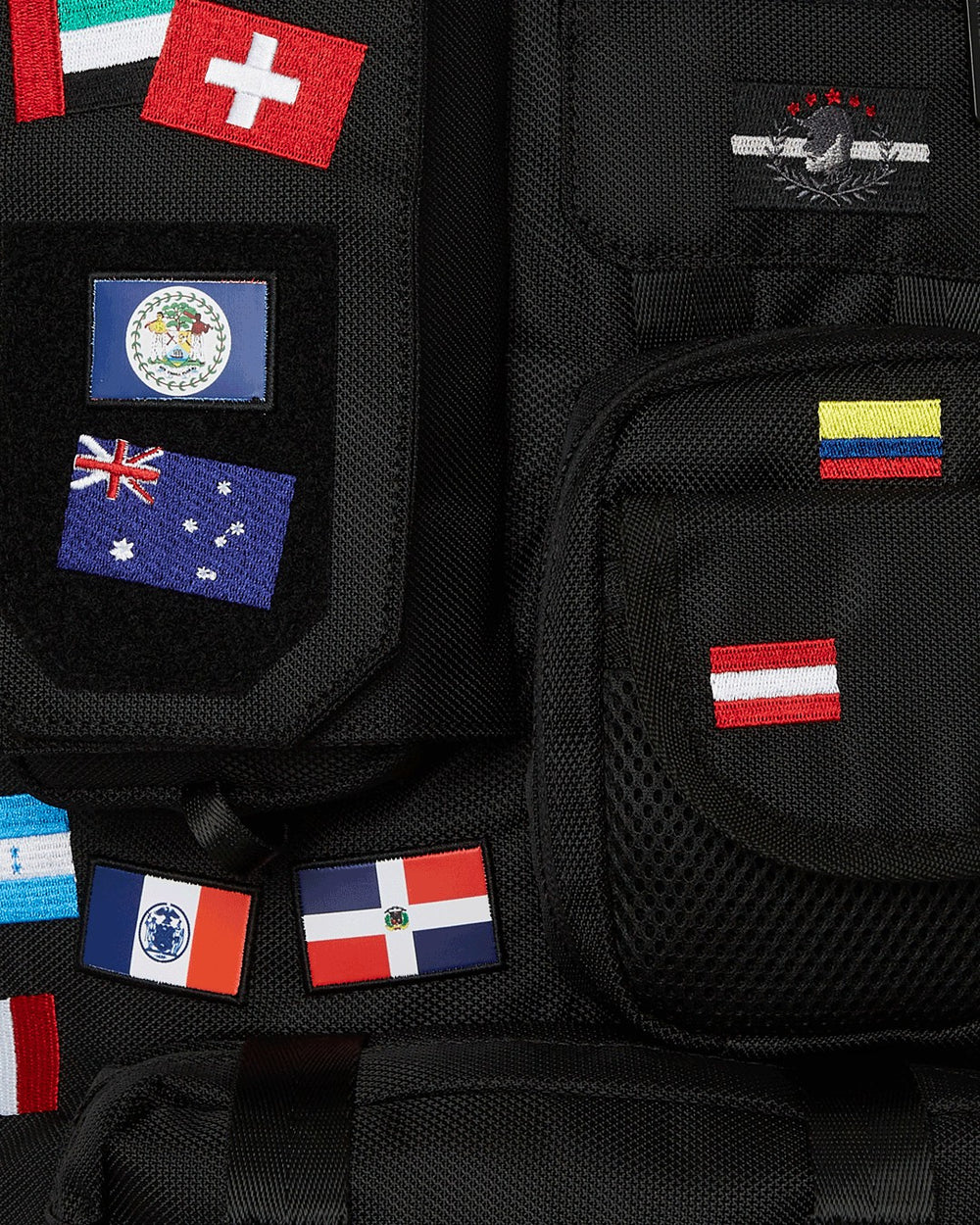 JAMES FIRST CLASS GLOBAL FLAGS SPECIAL OPS CARGO BACKPACK | Sprayground Bargain
