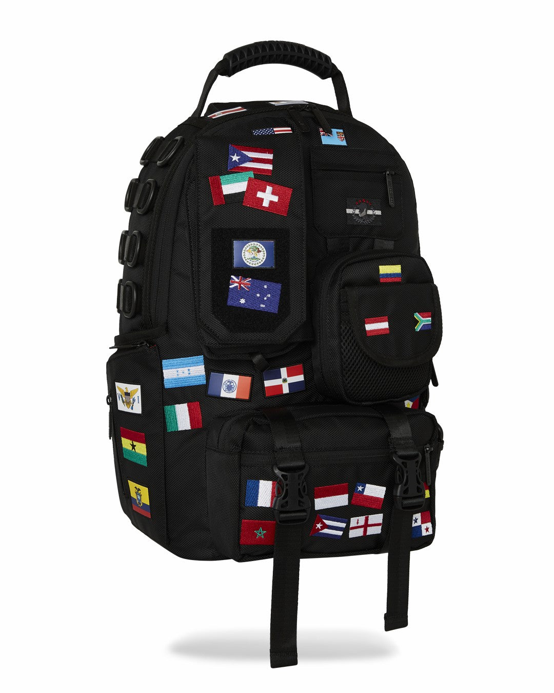 JAMES FIRST CLASS GLOBAL FLAGS SPECIAL OPS CARGO BACKPACK | Sprayground Bargain
