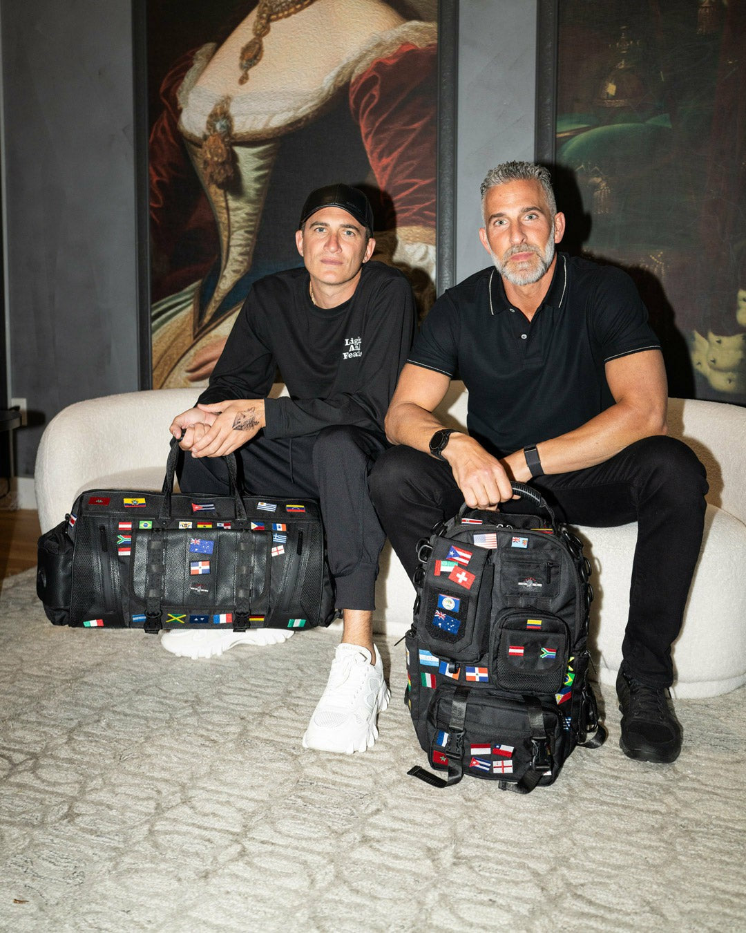 JAMES FIRST CLASS GLOBAL FLAGS SPECIAL OPS CARGO BACKPACK | Sprayground Bargain