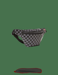 SHARKS IN PARIS (BLACK CHECKERED EDITION) CROSSBODY | Sprayground Bargain