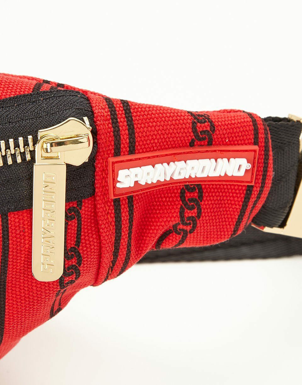 REVERSE SHARKS IN PARIS CROSSBODY (RED) | Sprayground Outlets