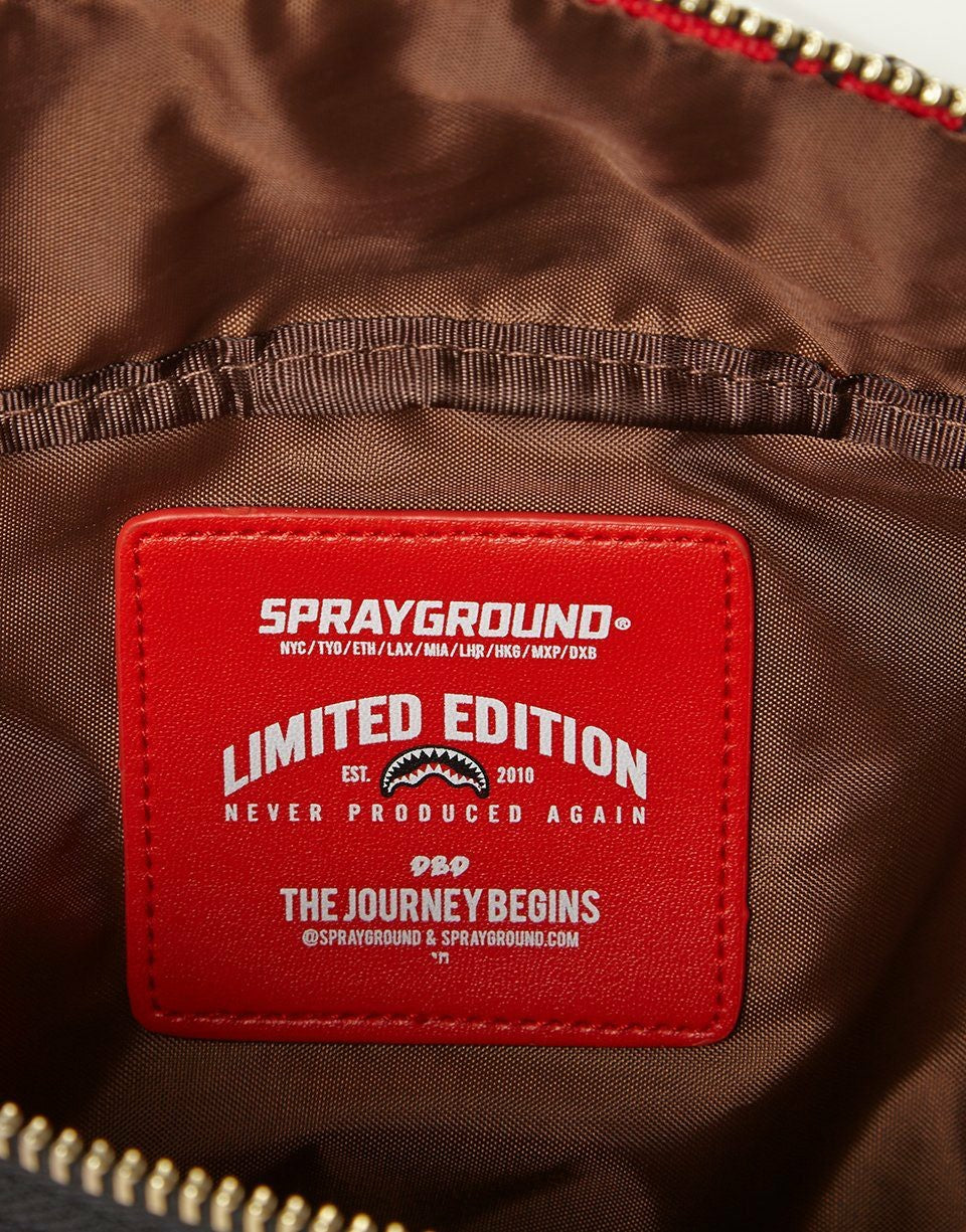 REVERSE SHARKS IN PARIS CROSSBODY (RED) | Sprayground Outlets