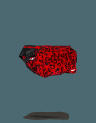 RED LEOPARD CROSSBODY TRANSPORTER | Sprayground Hot Deal