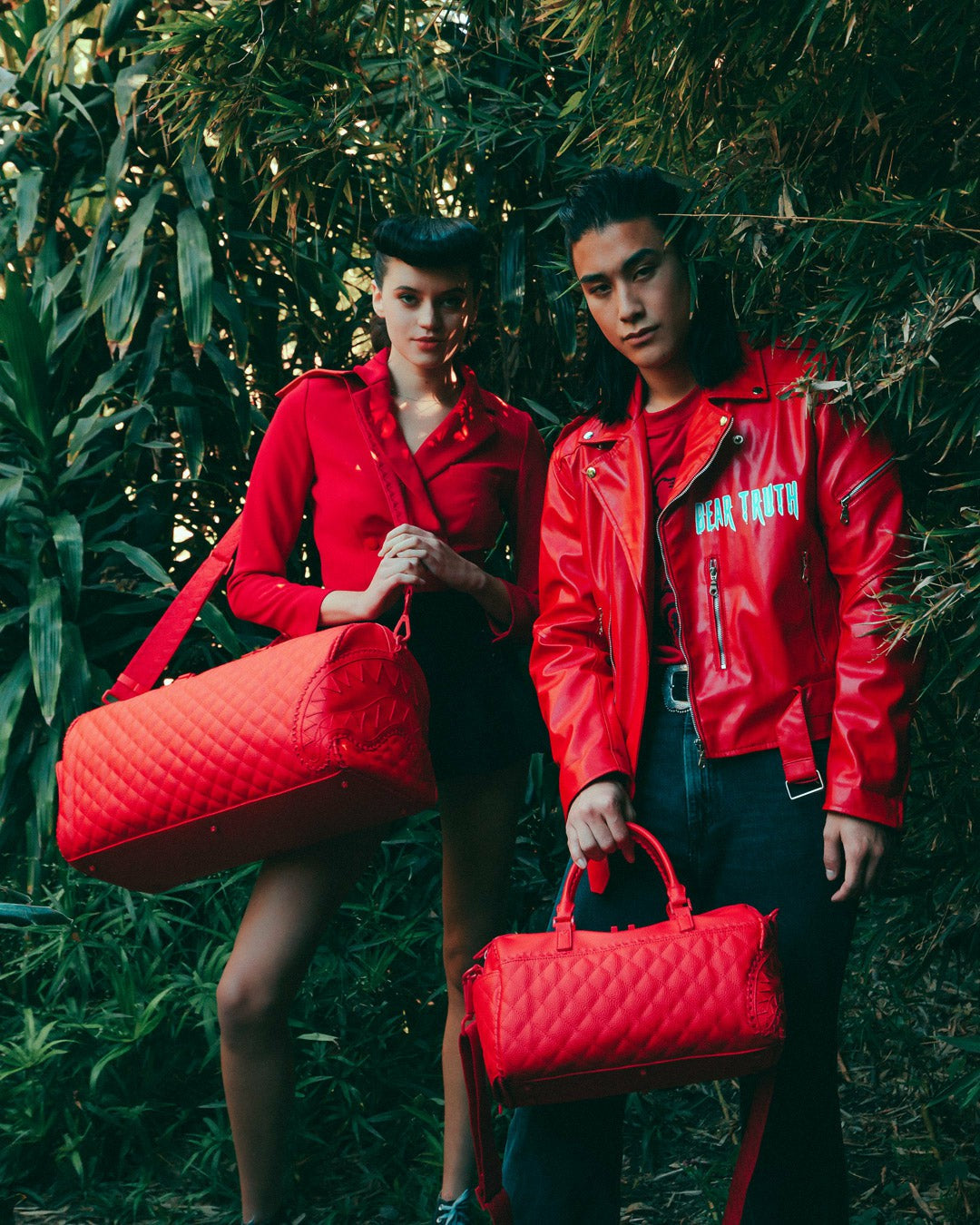 RED RIVIERA MINI DUFFLE | Sprayground Bargain