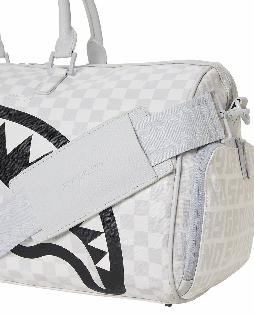 SPLIT THE CHECK (PEARL) DUFFLE | Sprayground Hot Deal