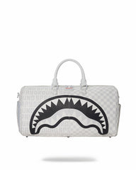 SPLIT THE CHECK (PEARL) DUFFLE | Sprayground Hot Deal