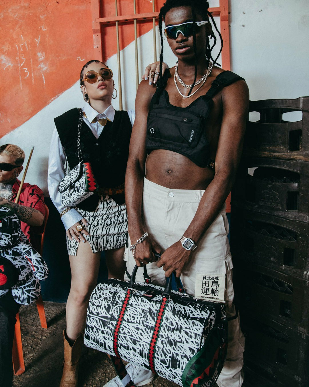 NIGHT NIGHT EMPEROR DUFFLE | Sprayground On Sale