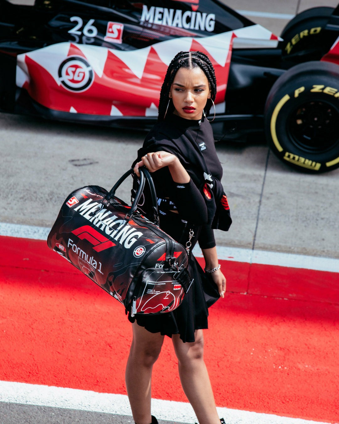 FORMULA 1 MENACING DUFFLE | Sprayground Hot Deal