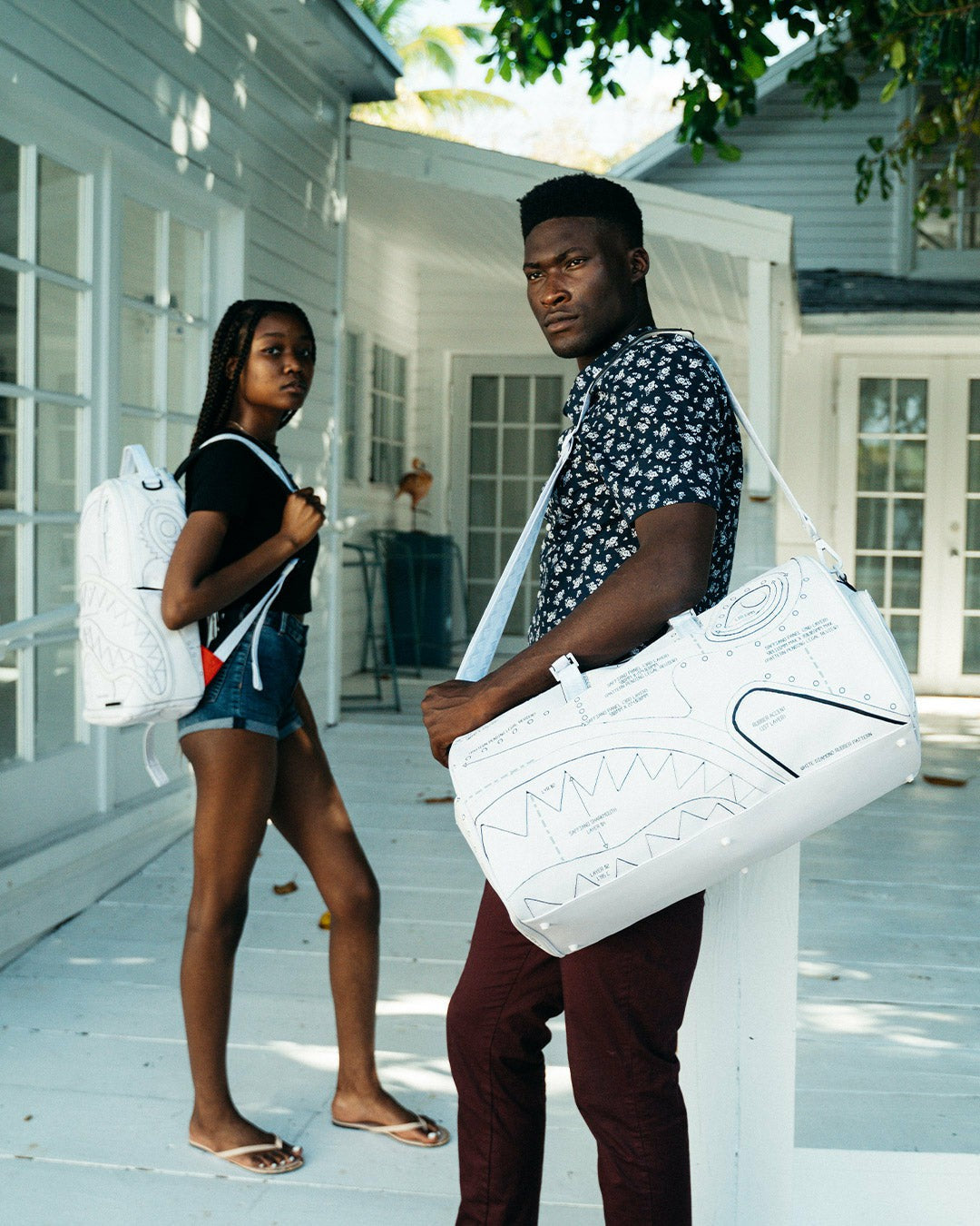 TECHNICAL CUT & SHARK DUFFLE | Sprayground Limited Offer