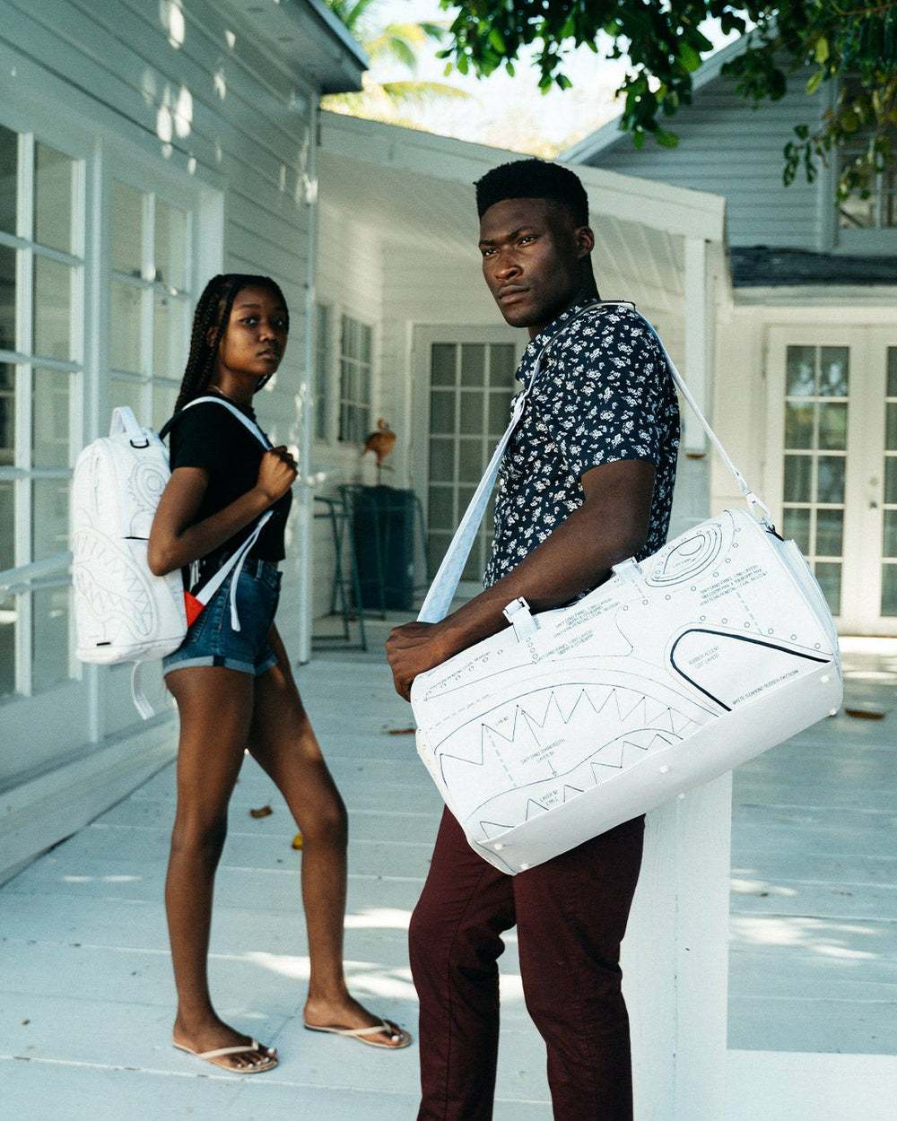 TECHNICAL CUT & SHARK DUFFLE | Sprayground Limited Offer