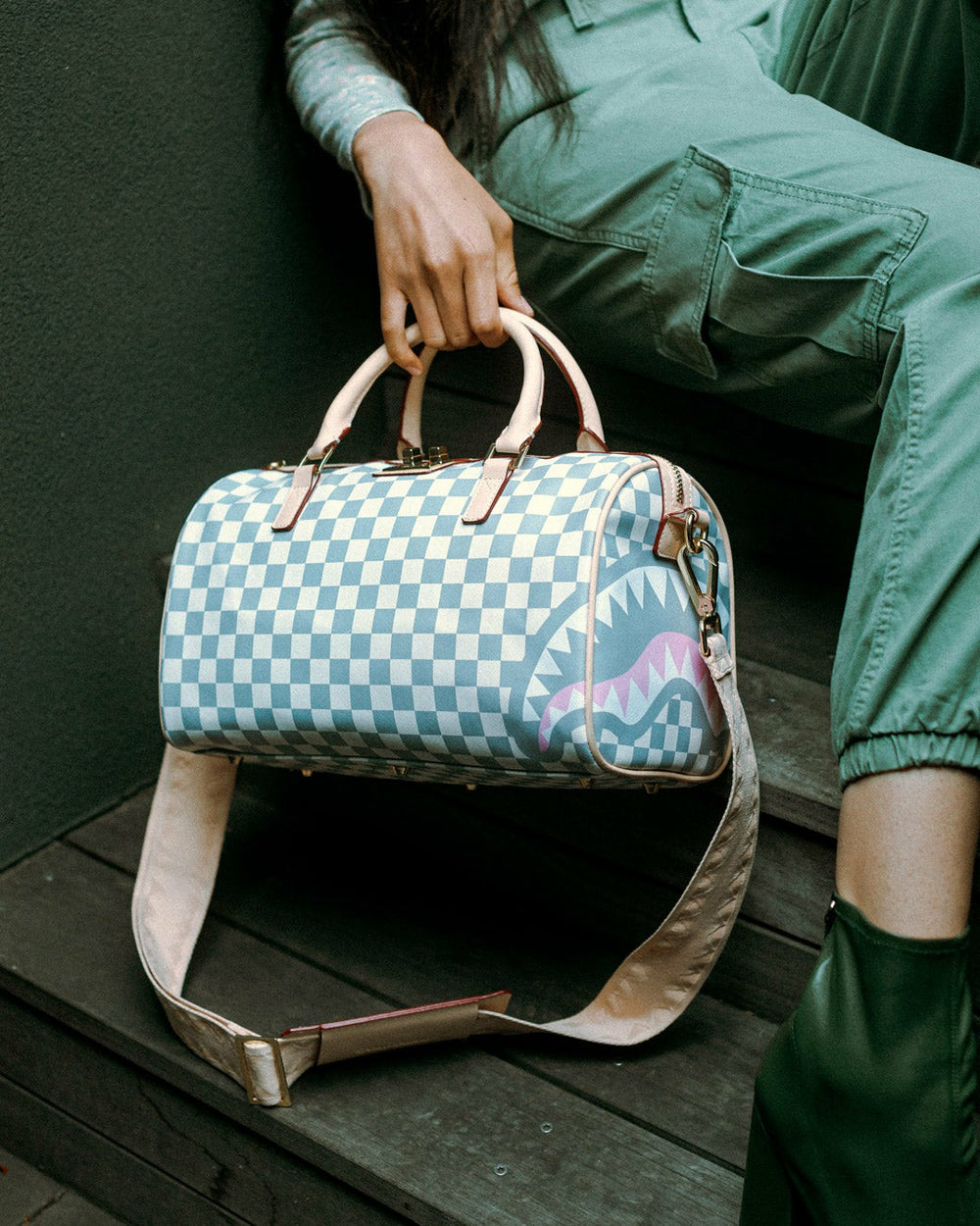 ROSE ALL DAY LA PALAIS MINI DUFFLE | Sprayground Sale