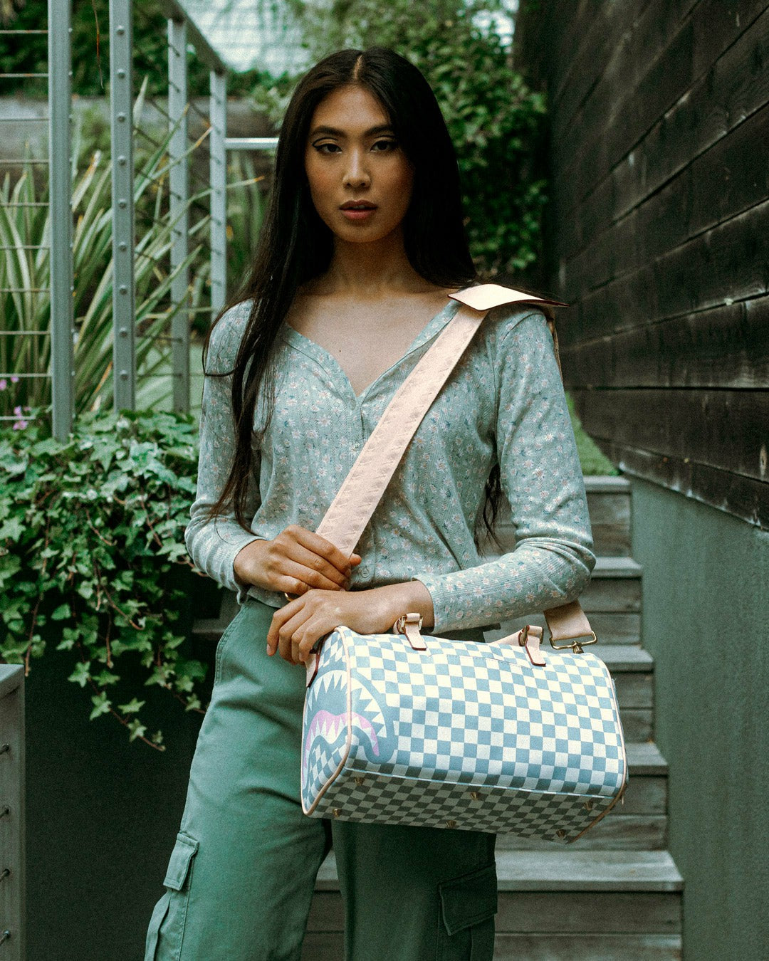 ROSE ALL DAY LA PALAIS MINI DUFFLE | Sprayground Sale