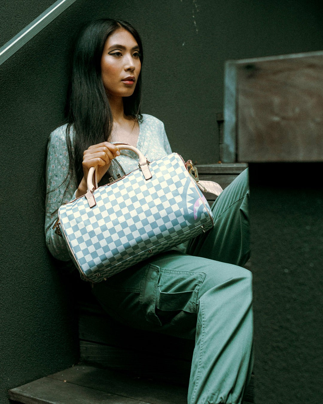 ROSE ALL DAY LA PALAIS MINI DUFFLE | Sprayground Sale