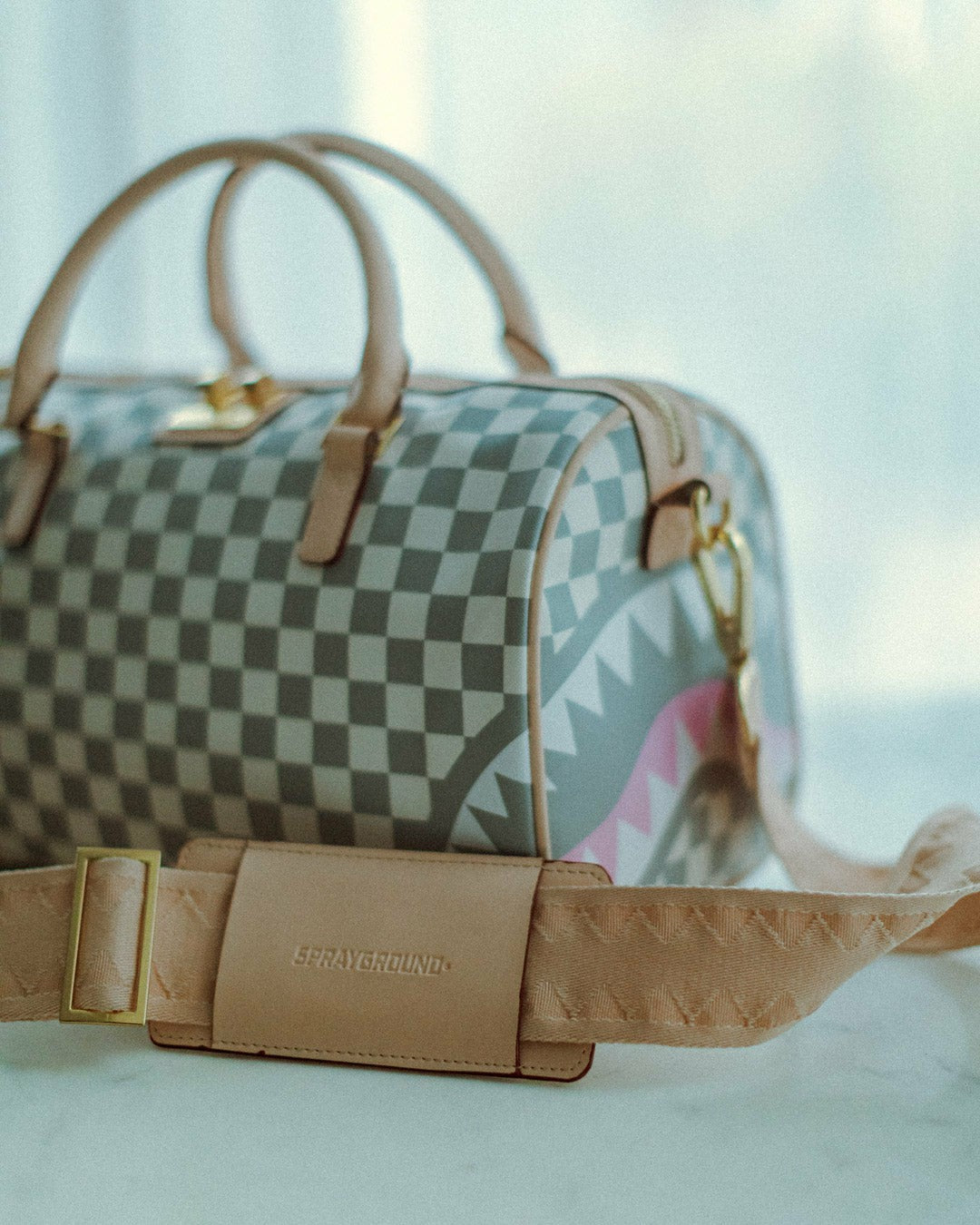 ROSE ALL DAY LA PALAIS MINI DUFFLE | Sprayground Sale