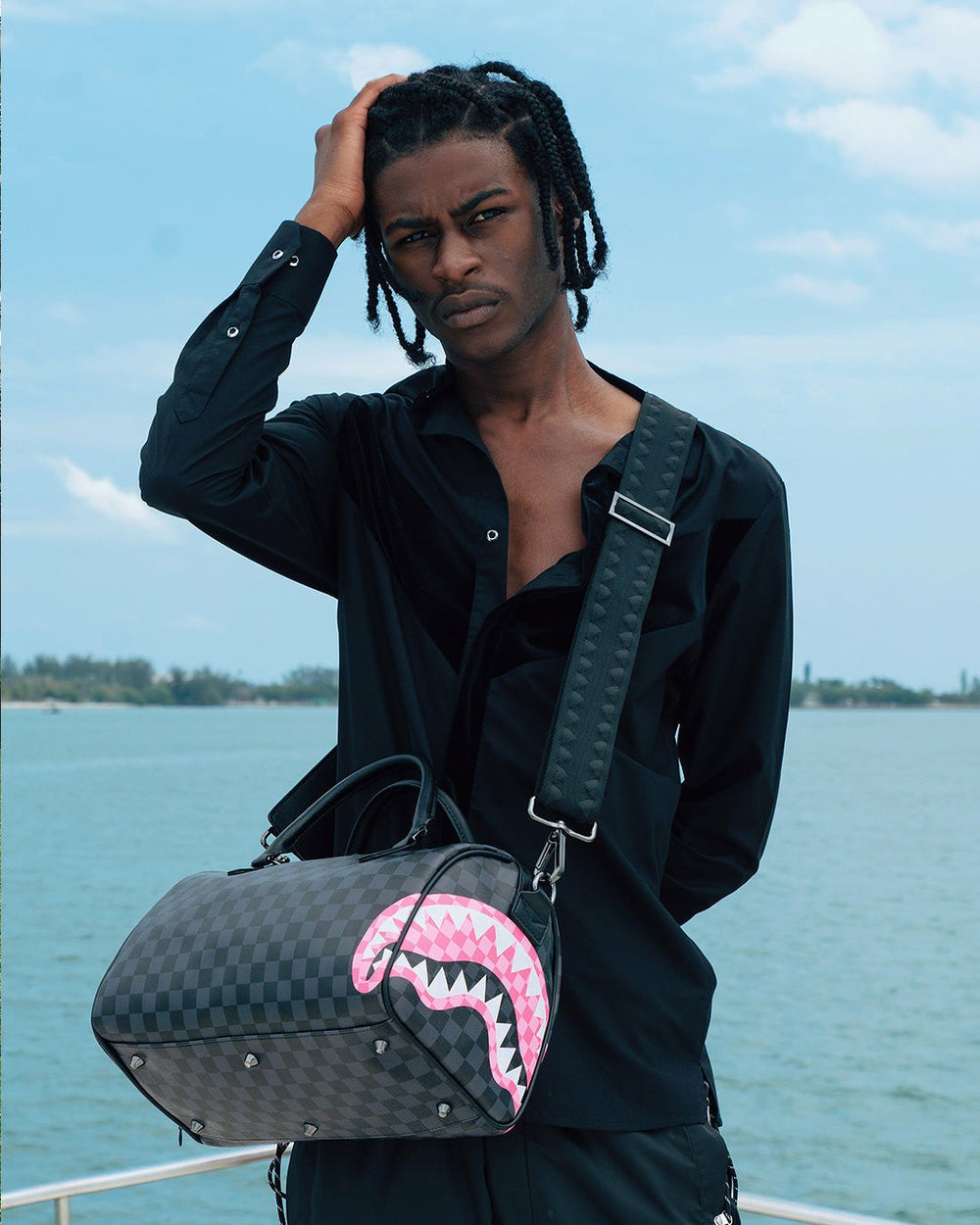 SHARKS IN CANDY MINI DUFFLE | Sprayground Value Deal