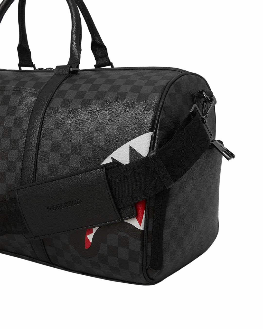 SHARK BITE SHARKS IN PARIS GRAY DUFFLE | Sprayground Exclusive Deal