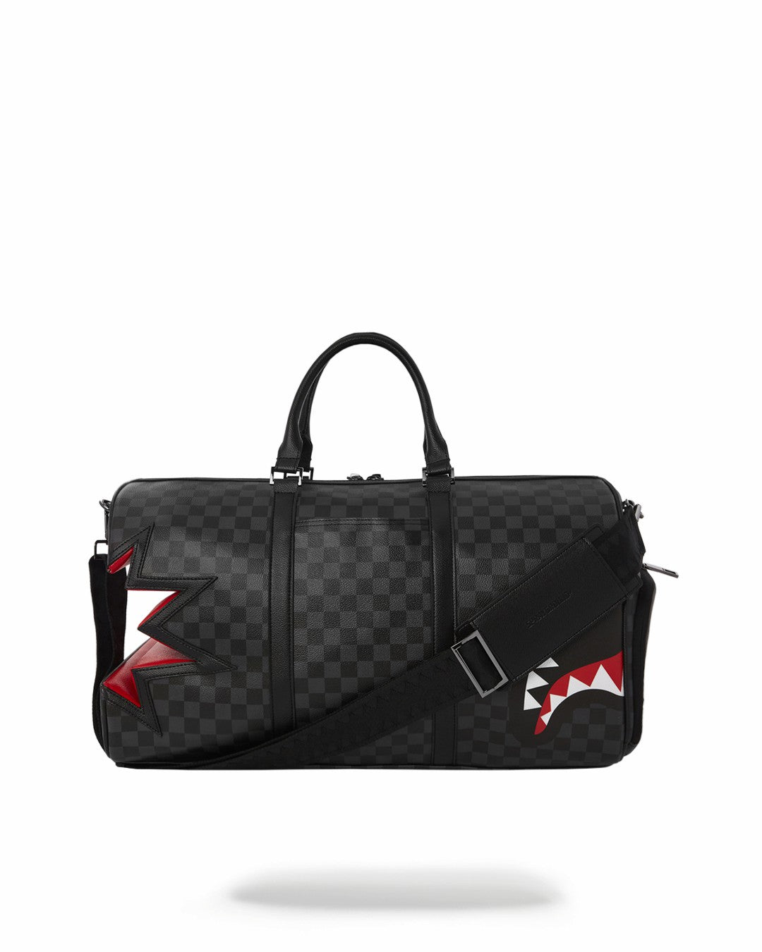 SHARK BITE SHARKS IN PARIS GRAY DUFFLE | Sprayground Exclusive Deal
