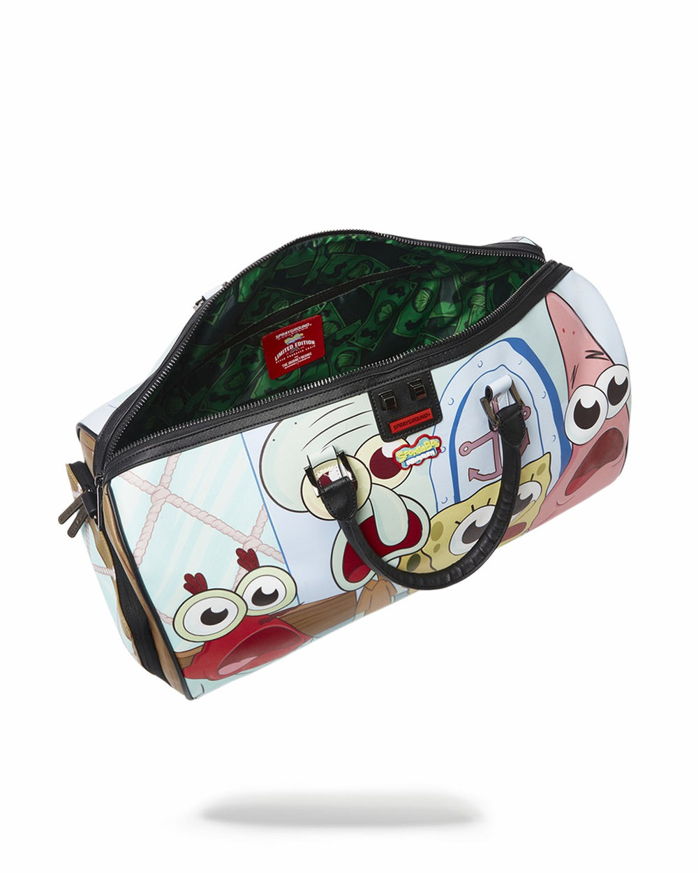 SPONGEBOB SHARK CREW EMPEROR DUFFLE | Sprayground Outlets