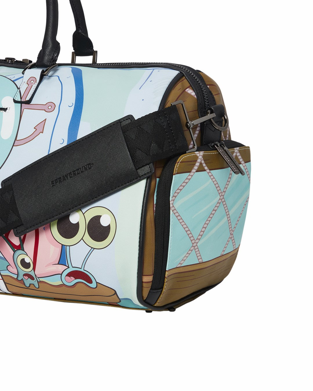 SPONGEBOB SHARK CREW EMPEROR DUFFLE | Sprayground Outlets