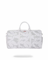 SHARK CHECK (WHITE) DUFFLE | Sprayground Sale