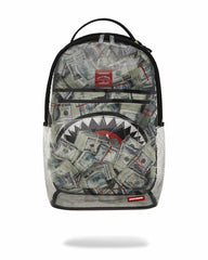 CLEAR BACKPACK - MONEY CHOMP | Sprayground On Sale