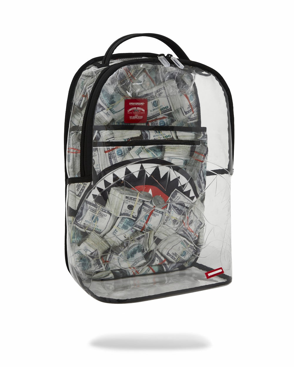 CLEAR BACKPACK - MONEY CHOMP | Sprayground On Sale