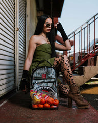 CLEAR BACKPACK - MONEY CHOMP | Sprayground On Sale