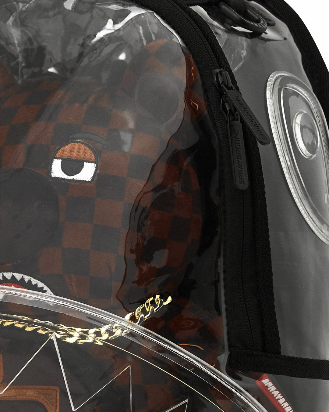 CLEAR BACKPACK - SHARKS IN PARIS BEAR | Sprayground Sale