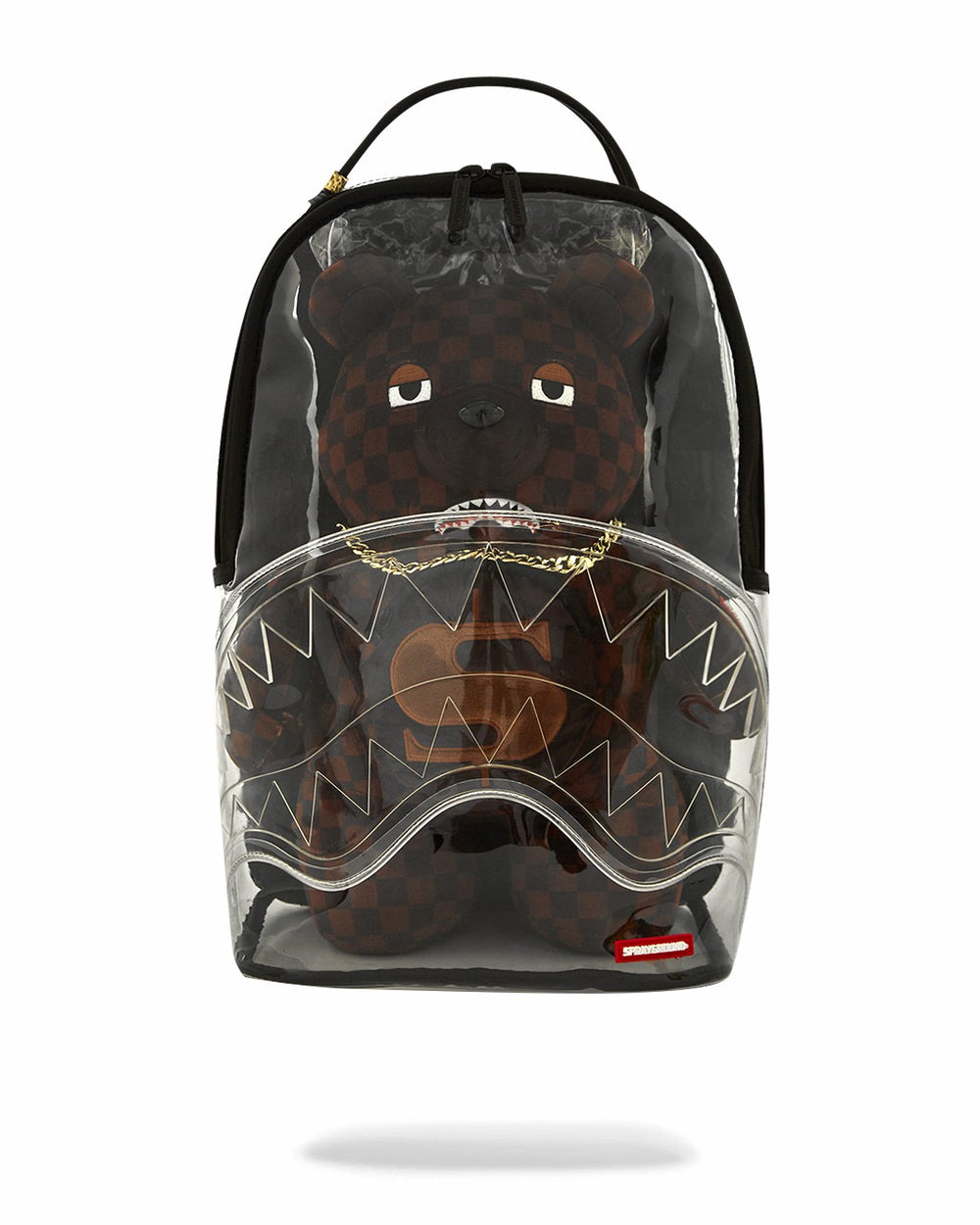 CLEAR BACKPACK - SHARKS IN PARIS BEAR | Sprayground Sale
