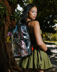 CLEAR BACKPACK - SHARKS IN PARIS BEAR | Sprayground Sale