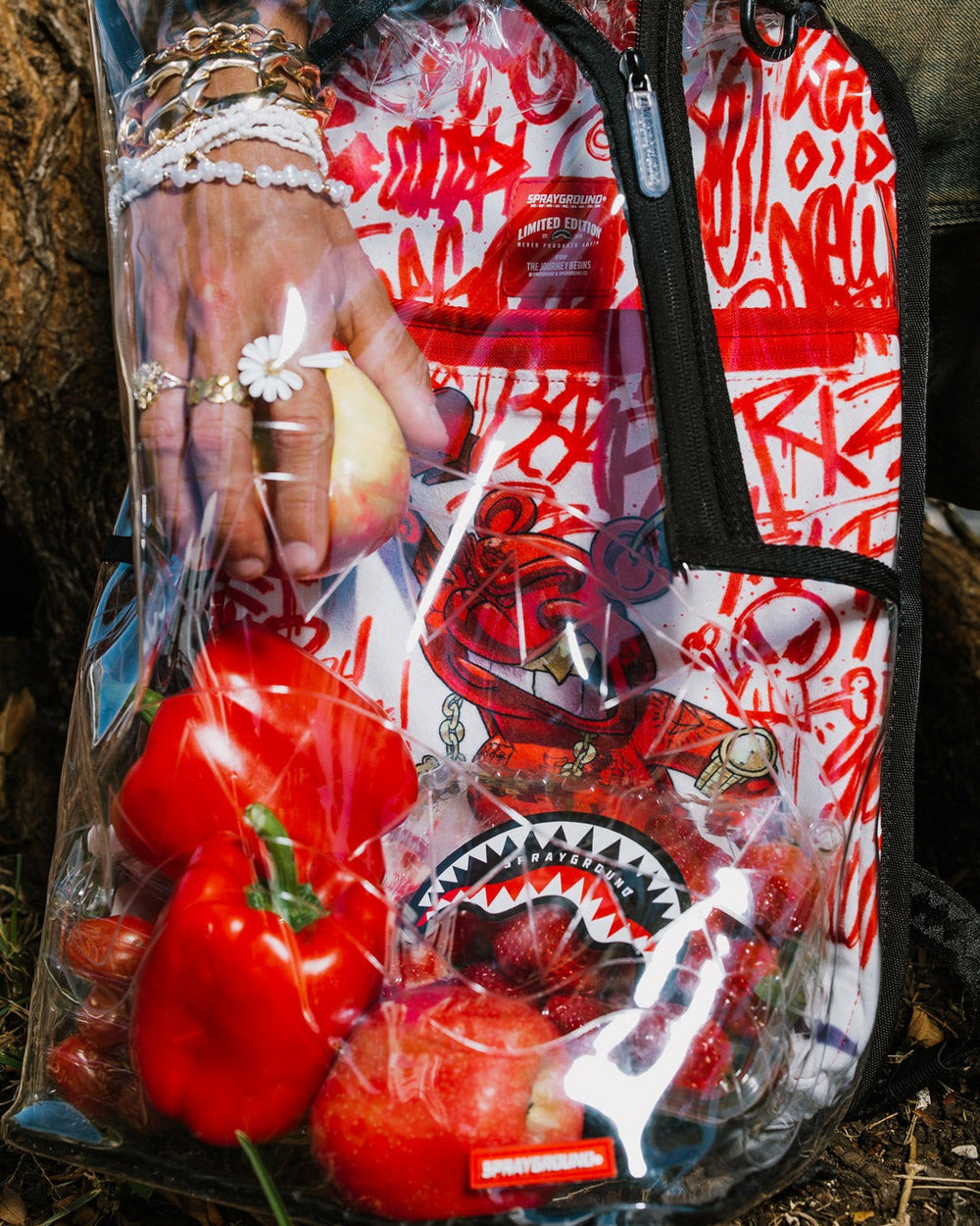 CLEAR BACKPACK - DIABLO GALLERY | Sprayground Outlets