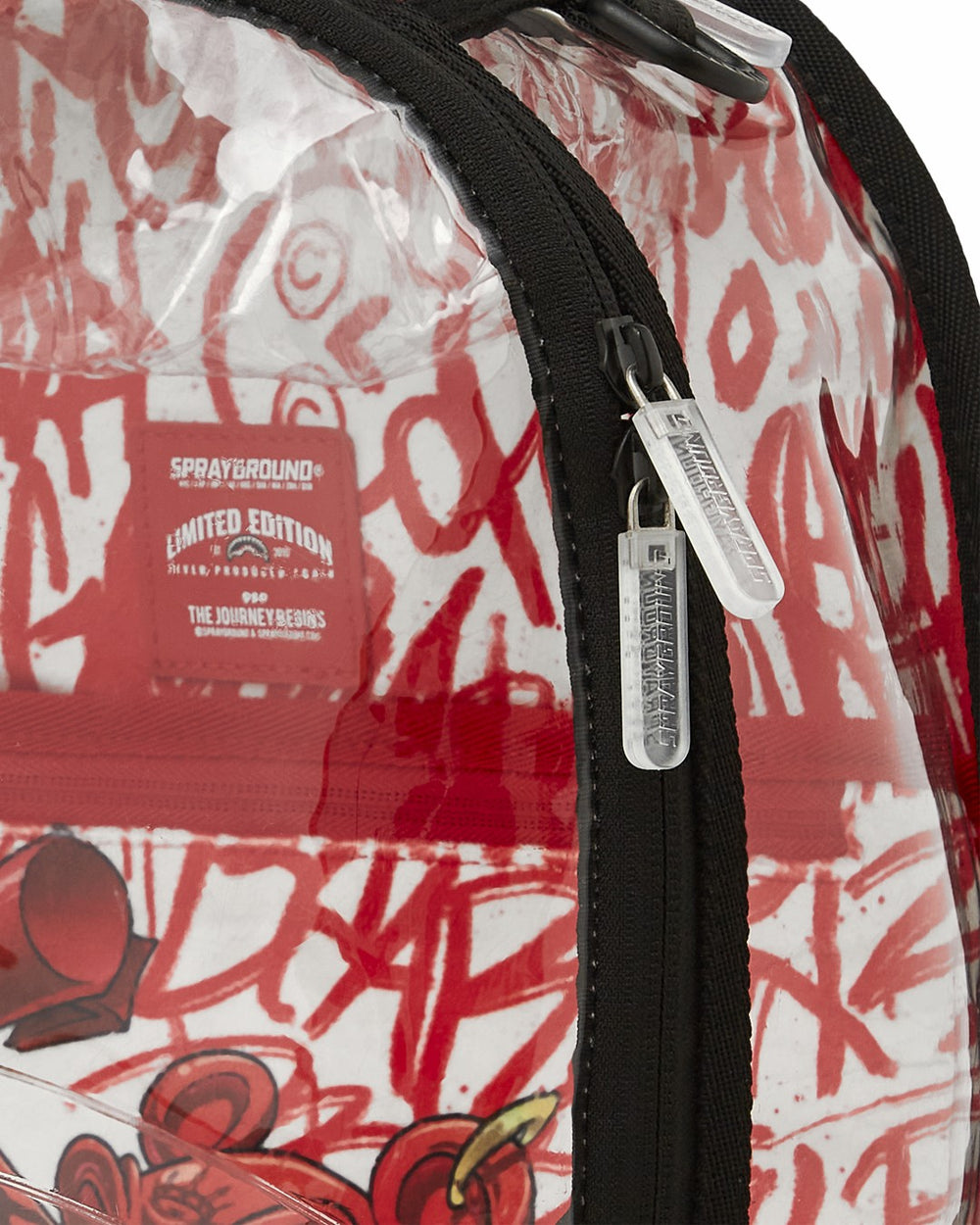 CLEAR BACKPACK - DIABLO GALLERY | Sprayground Outlets