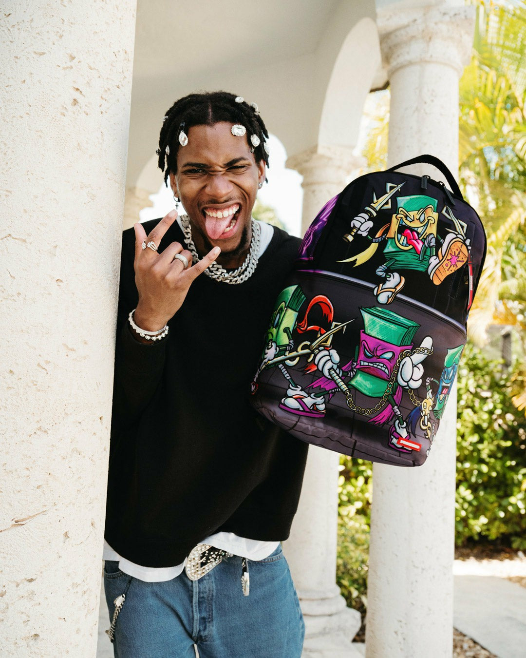 MONEYBOYS NINJABOYS DLXR BACKPACK | Sprayground Discounted