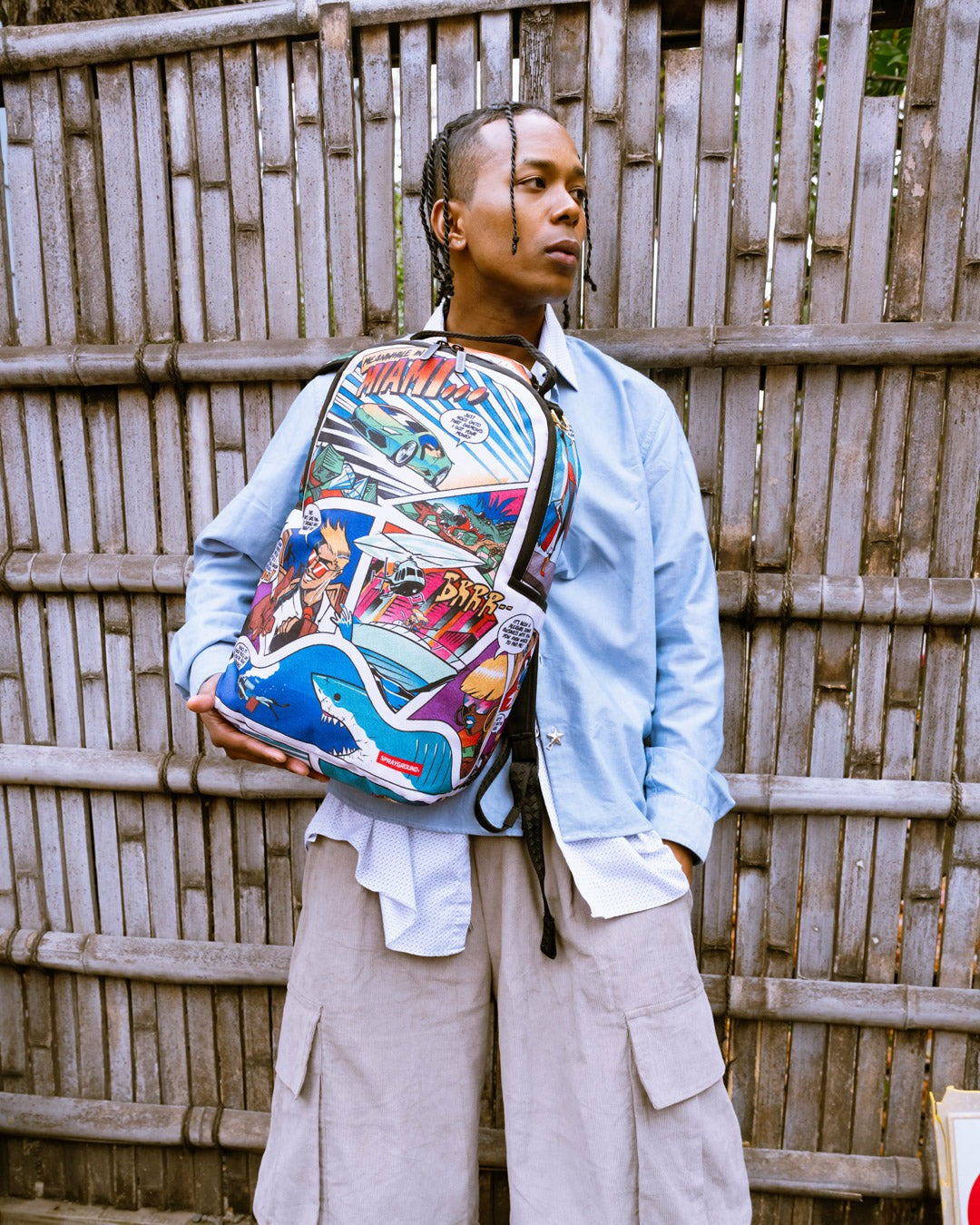 305 ACTION PACKED NIGHT SPOT DLXR BACKPACK | Sprayground Limited Offer