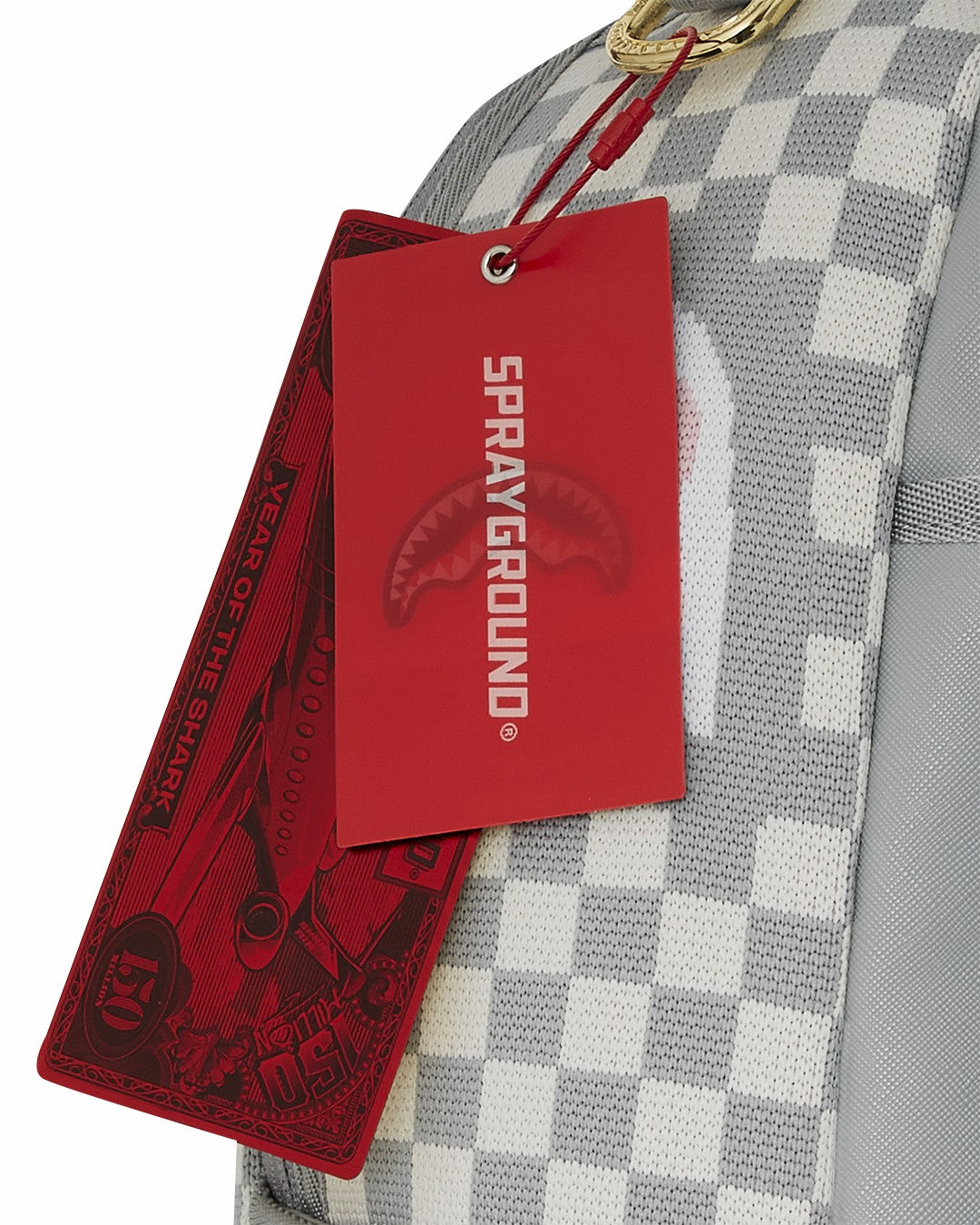 KNIT SHARKS IN PARIS IN CREAM DLX BACKPACK | Sprayground Special Offer