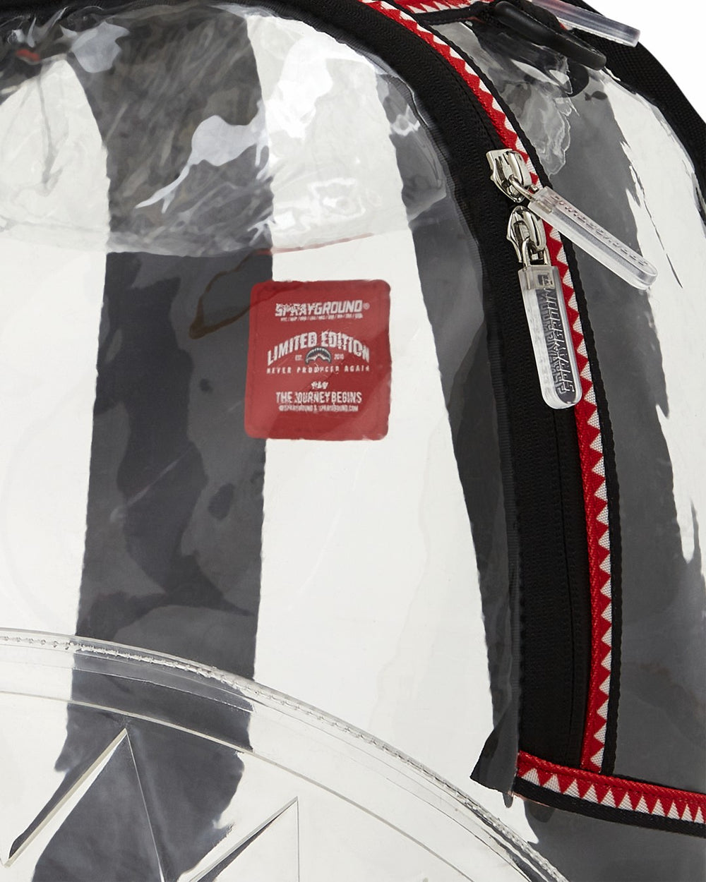 100% CLEAR BACKPACK SHARK | Sprayground Discounted