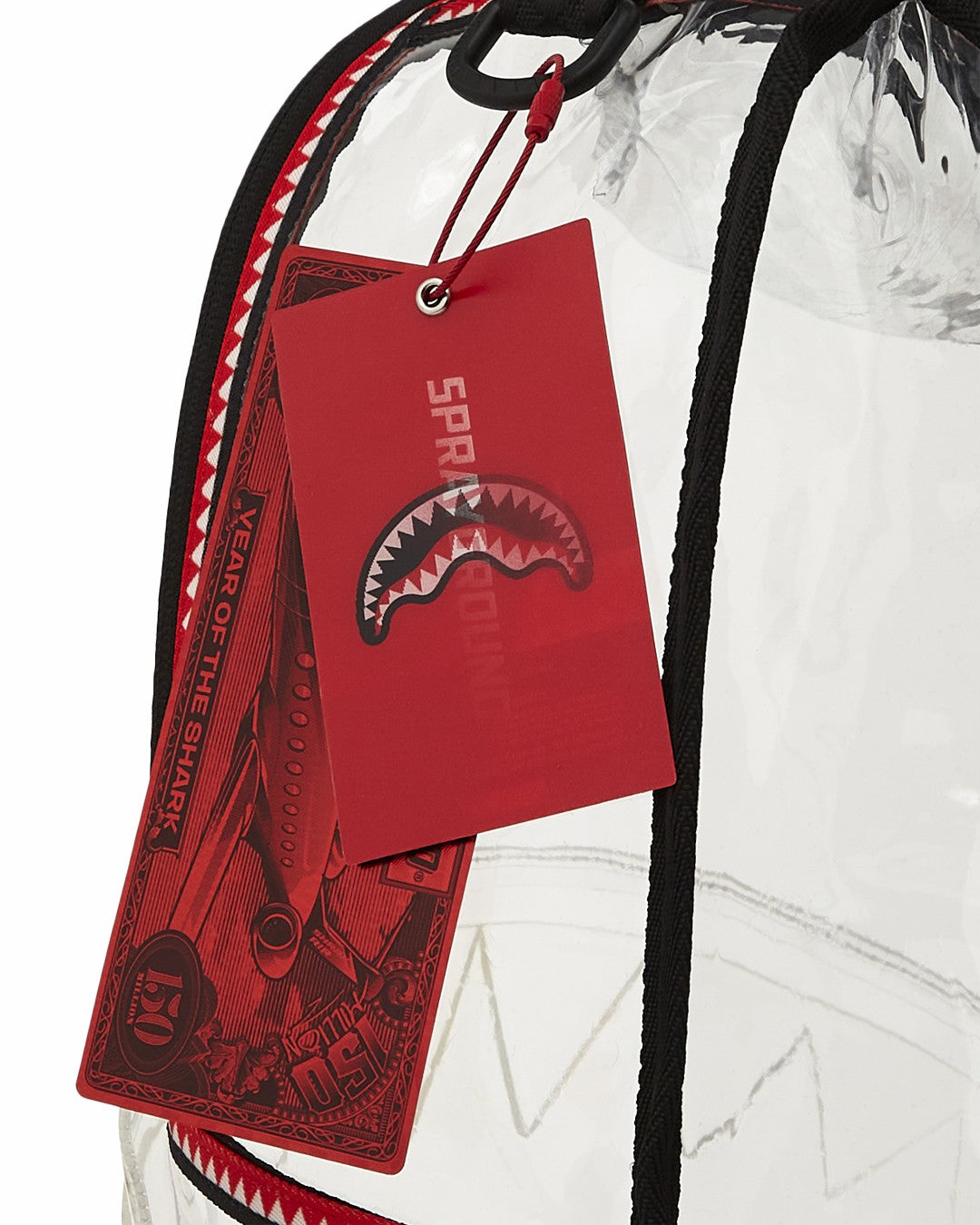 100% CLEAR BACKPACK SHARK | Sprayground Discounted