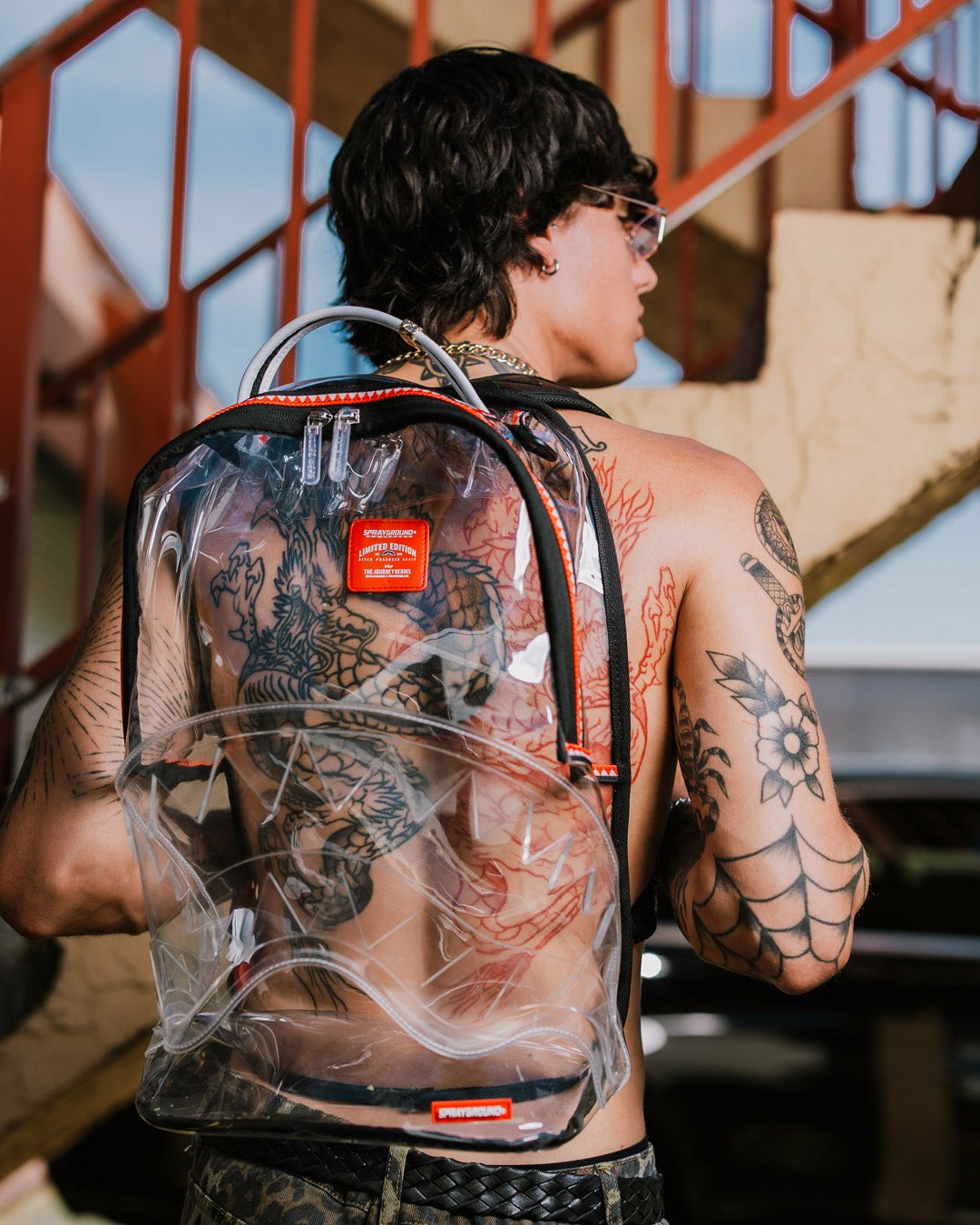 100% CLEAR BACKPACK SHARK | Sprayground Discounted