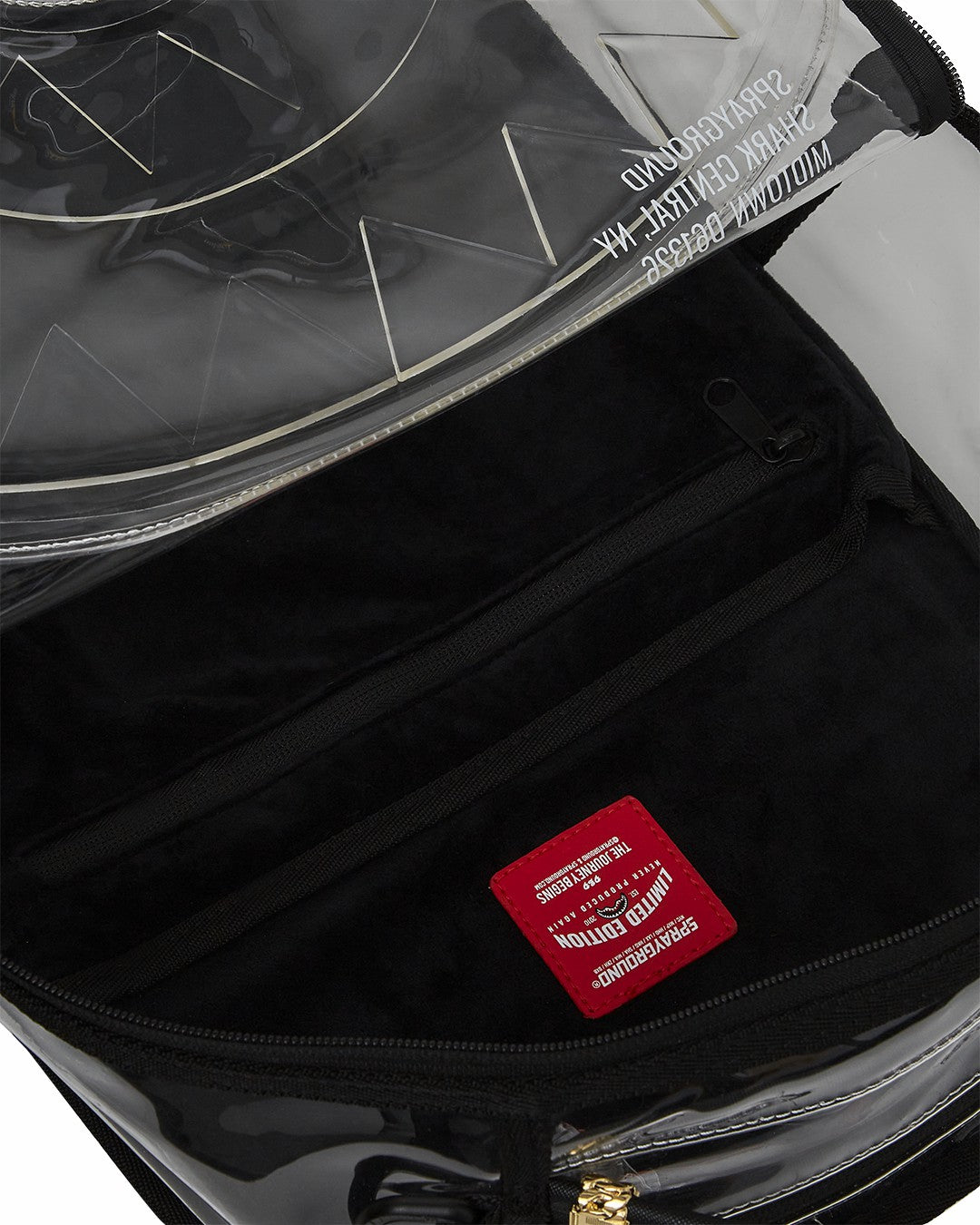 CLEAR BACKPACK - SHARK CENTRAL | Sprayground Value Deal