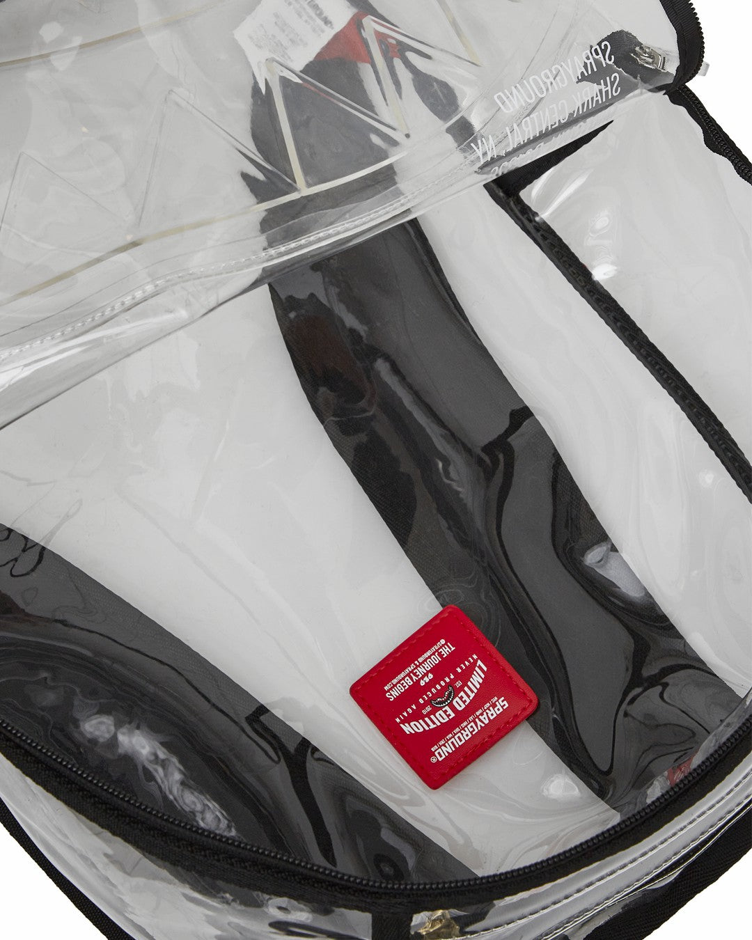 100% CLEAR BACKPACK - SHARK CENTRAL | Sprayground Exclusive Deal