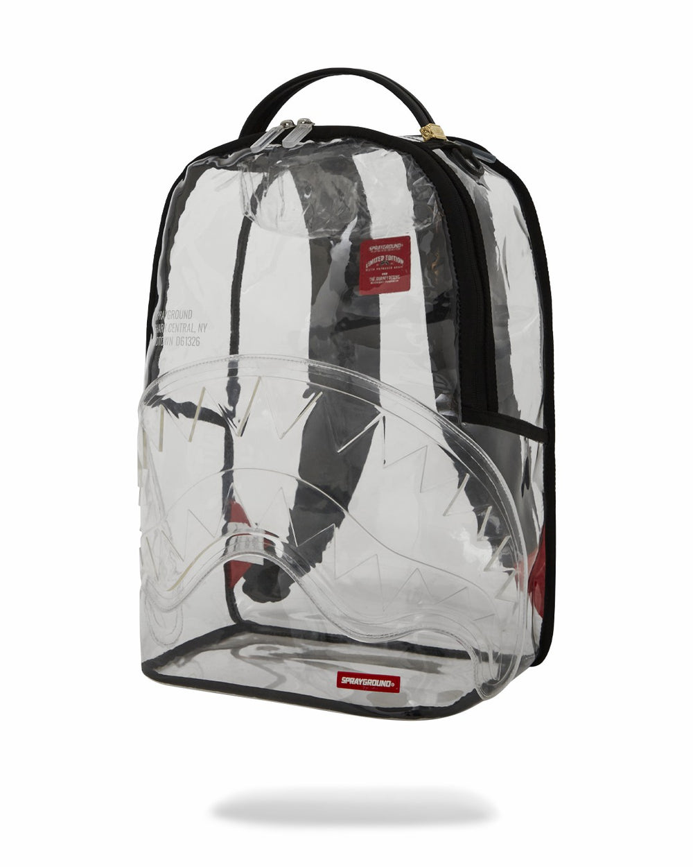 100% CLEAR BACKPACK - SHARK CENTRAL | Sprayground Exclusive Deal