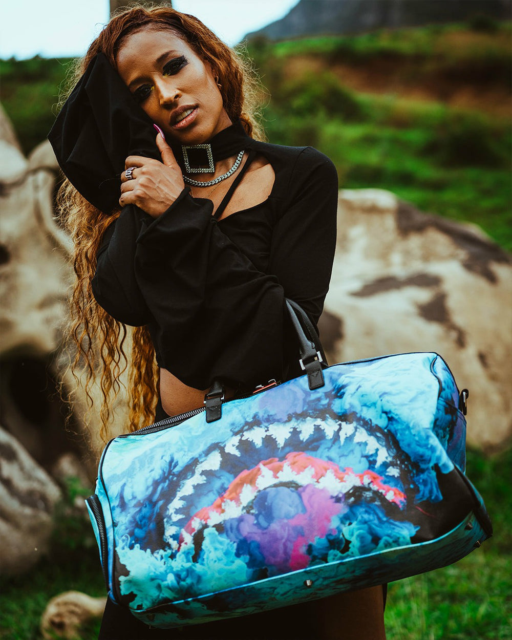 COLOR DRIP DUFFLE | Sprayground Exclusive Deal