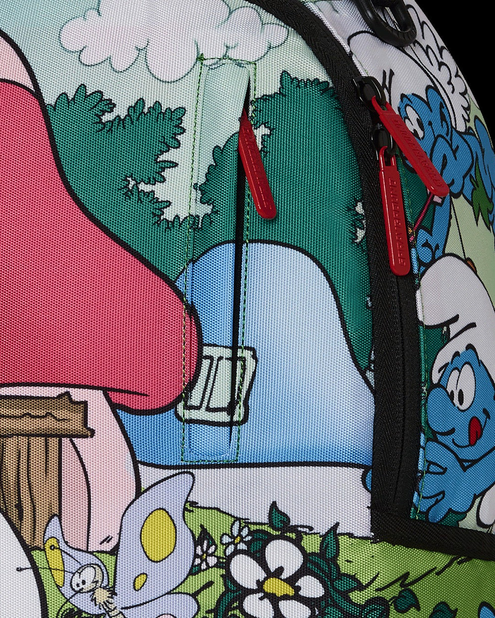 SMURFS IN THE GARDEN BACKPACK | Sprayground Outlets