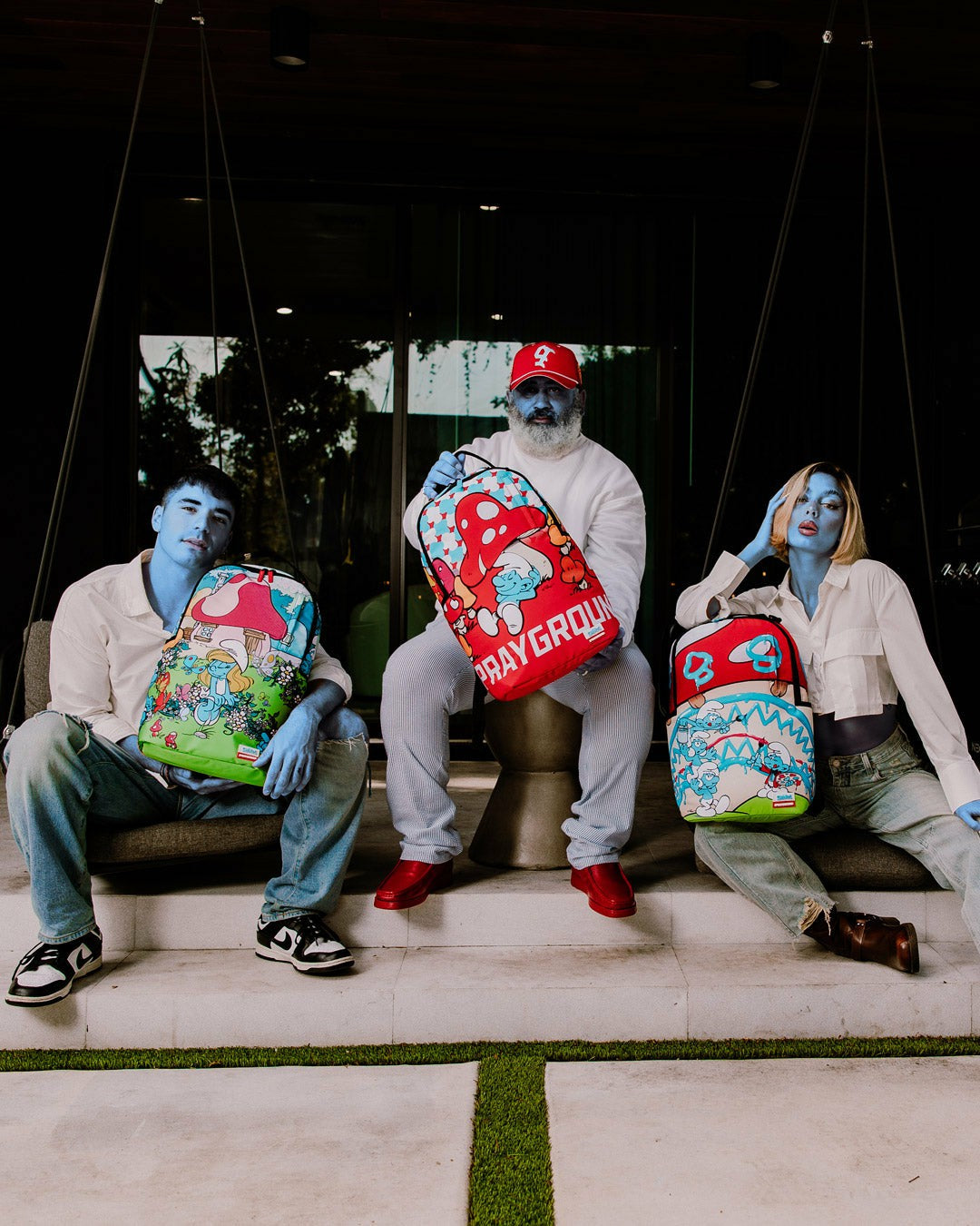 SMURFS SLEEPY DAYZ BACKPACK | Sprayground Bargain