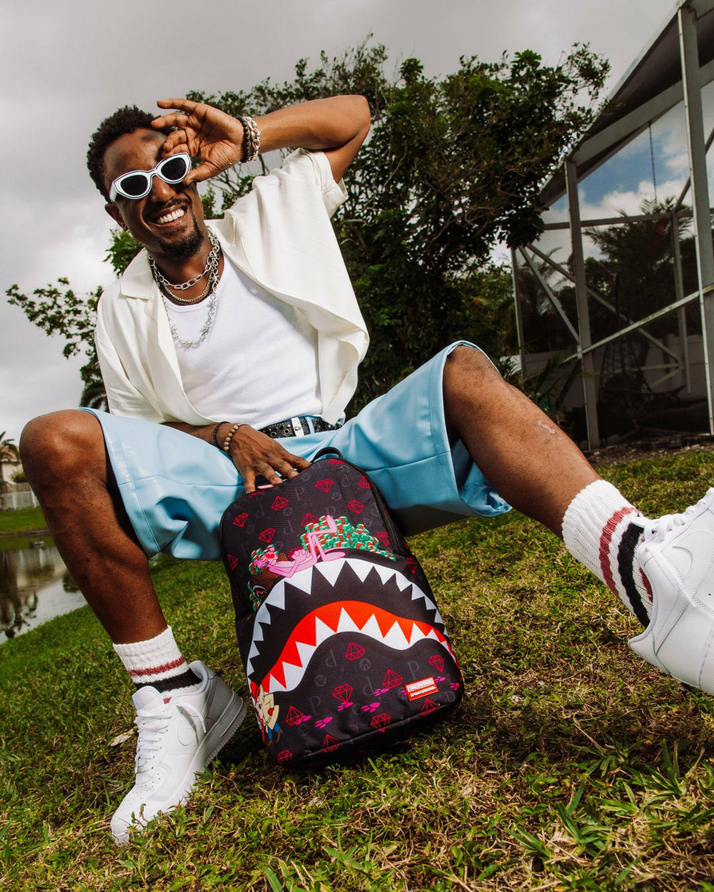 PINK PANTHER PINK MISCHIEF BACKPACK | Sprayground Hot Deal