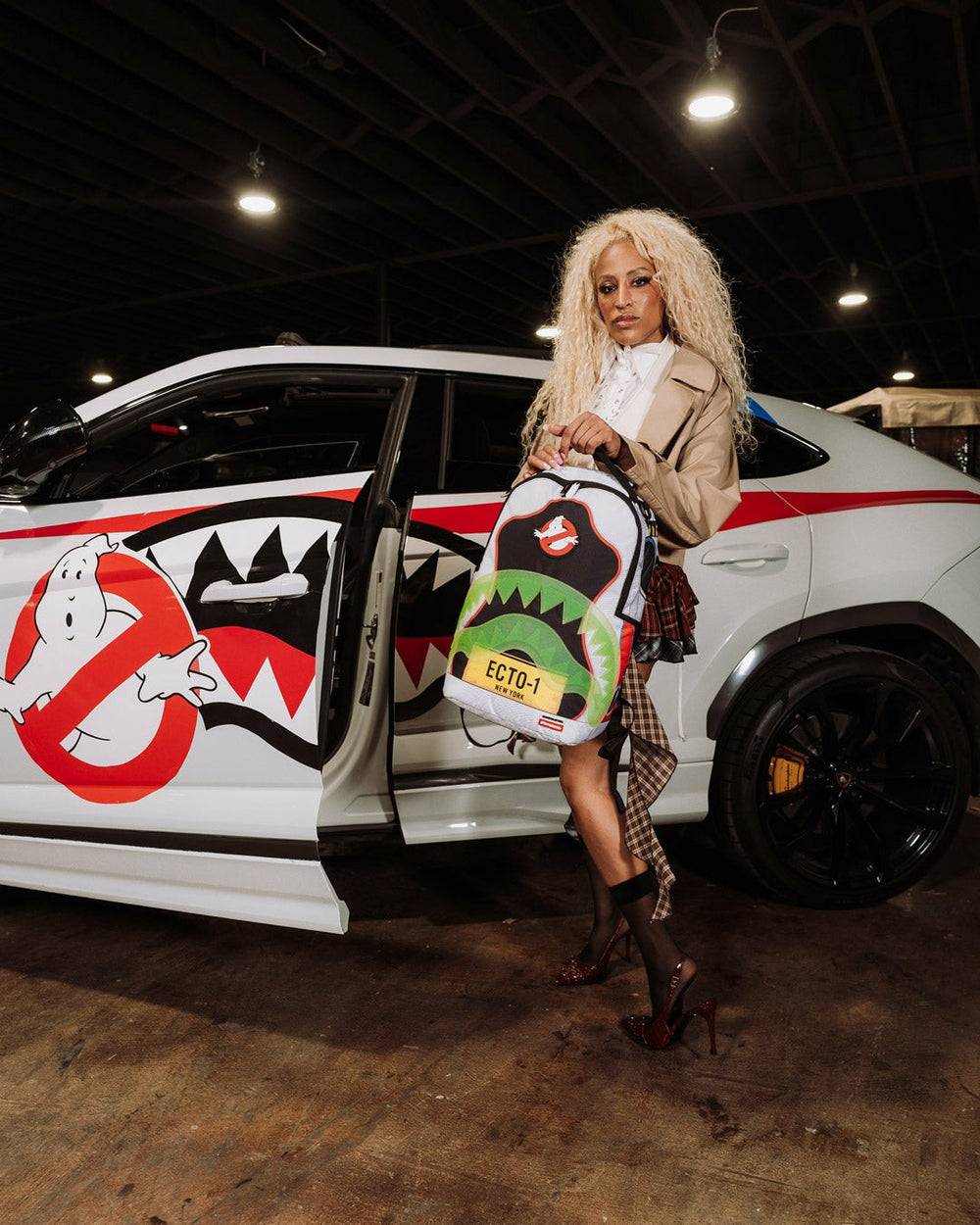 GHOSTBUSTERS ECTO-SHARK BACKPACK | Sprayground Exclusive Deal