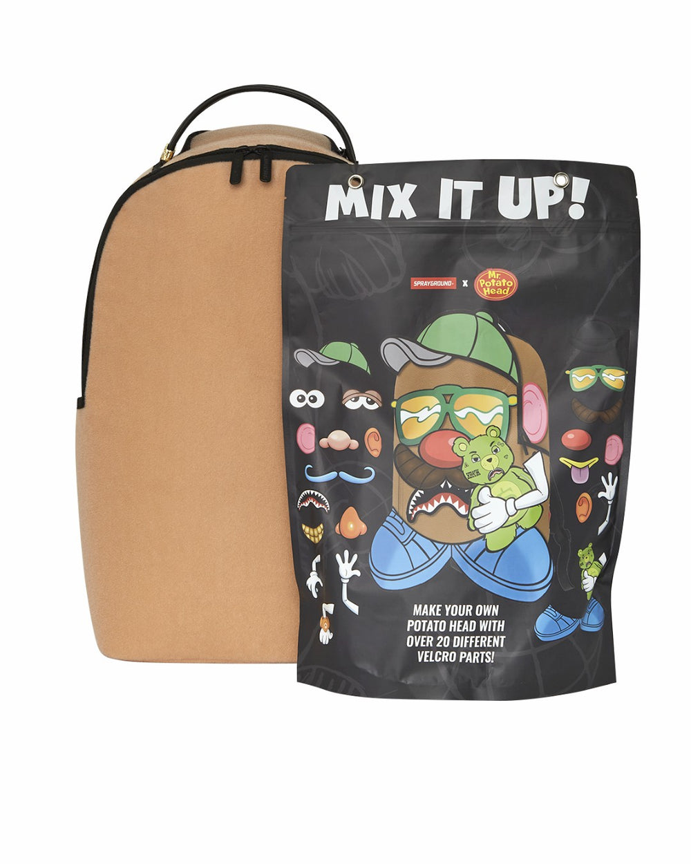 MR. POTATO HEAD VELCRO PATCH MIX-IT-UP DLXSV BACKPACK | Sprayground Savings